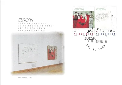 EUROPA 1993 - SODOBNA UMETNOST
